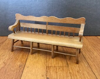 dollhouse bench
