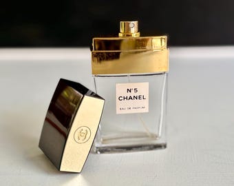 Chanel No 5 Eau De Parfum Spray Bottle, Empty