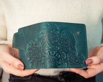Mini Wallet, Leather Wallet Women's, Minimalist Wallet, Slim Wallet, Leather Card Wallet, Business Card Holder, Card Case