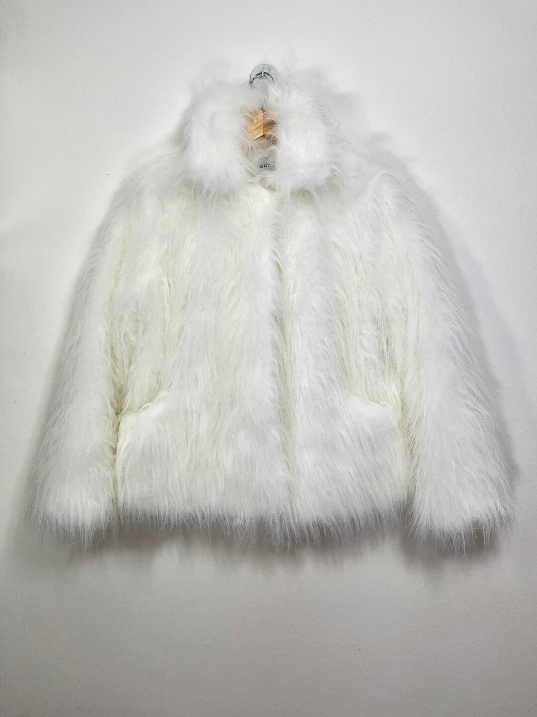 Ivory Faux Fur Cropped Jacket | Womens | Medium (Available in XS, S, L) | 100% Polyester | Lulus