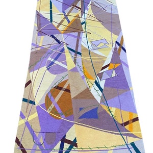 Postmodern 1987 Abstract Area Rug