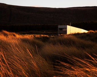Sea Shed at Golden Hour