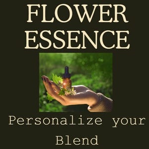Remedio de esencias florales de Bach: Mezcla personalizada (30 ml)