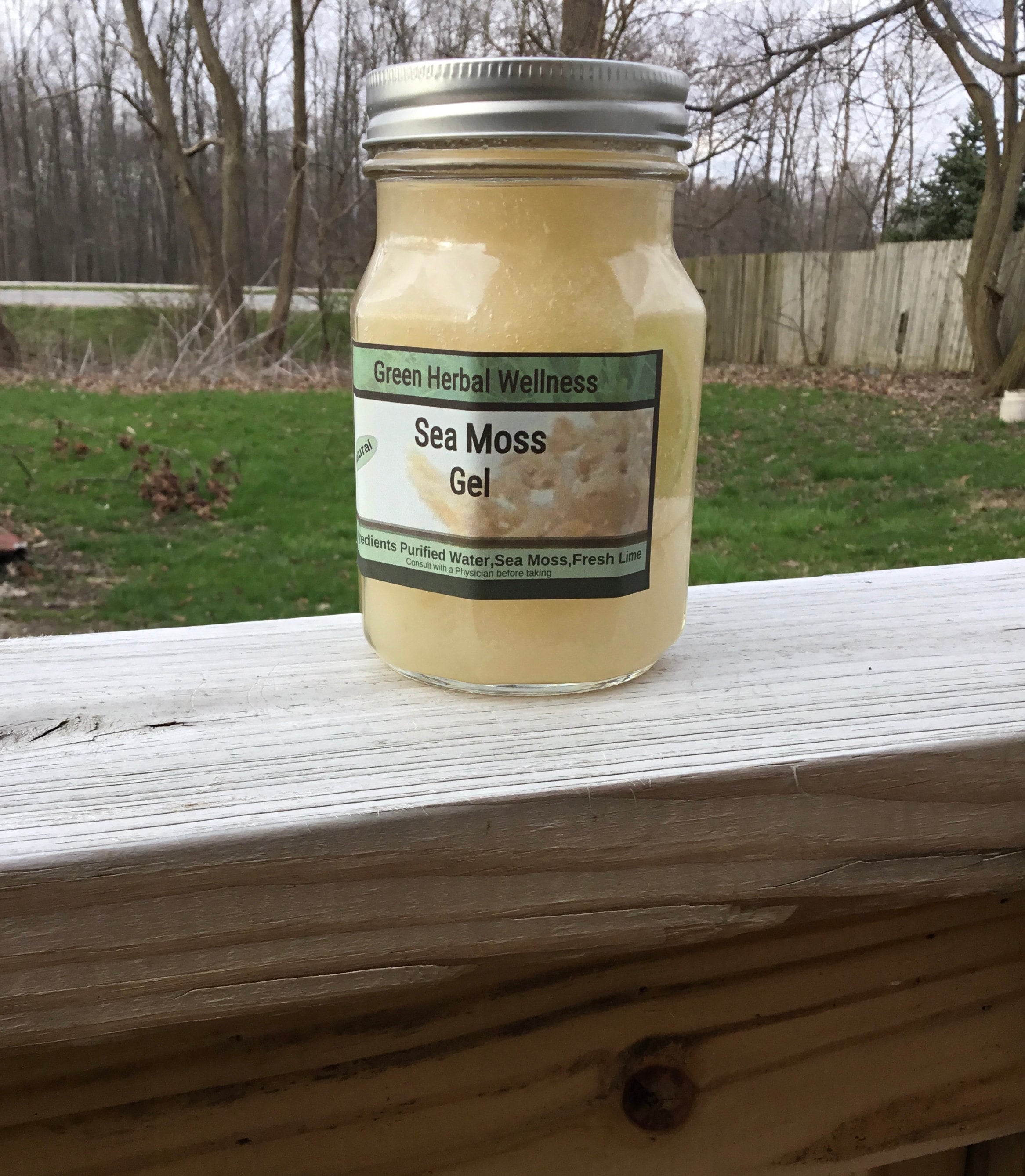 Sea Moss Gel All Natural Ingredients Etsy UK