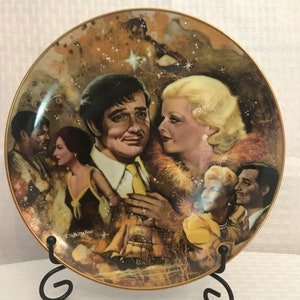 The King & His Ladies Collectors Plate - Golden Age of Cinema 1978