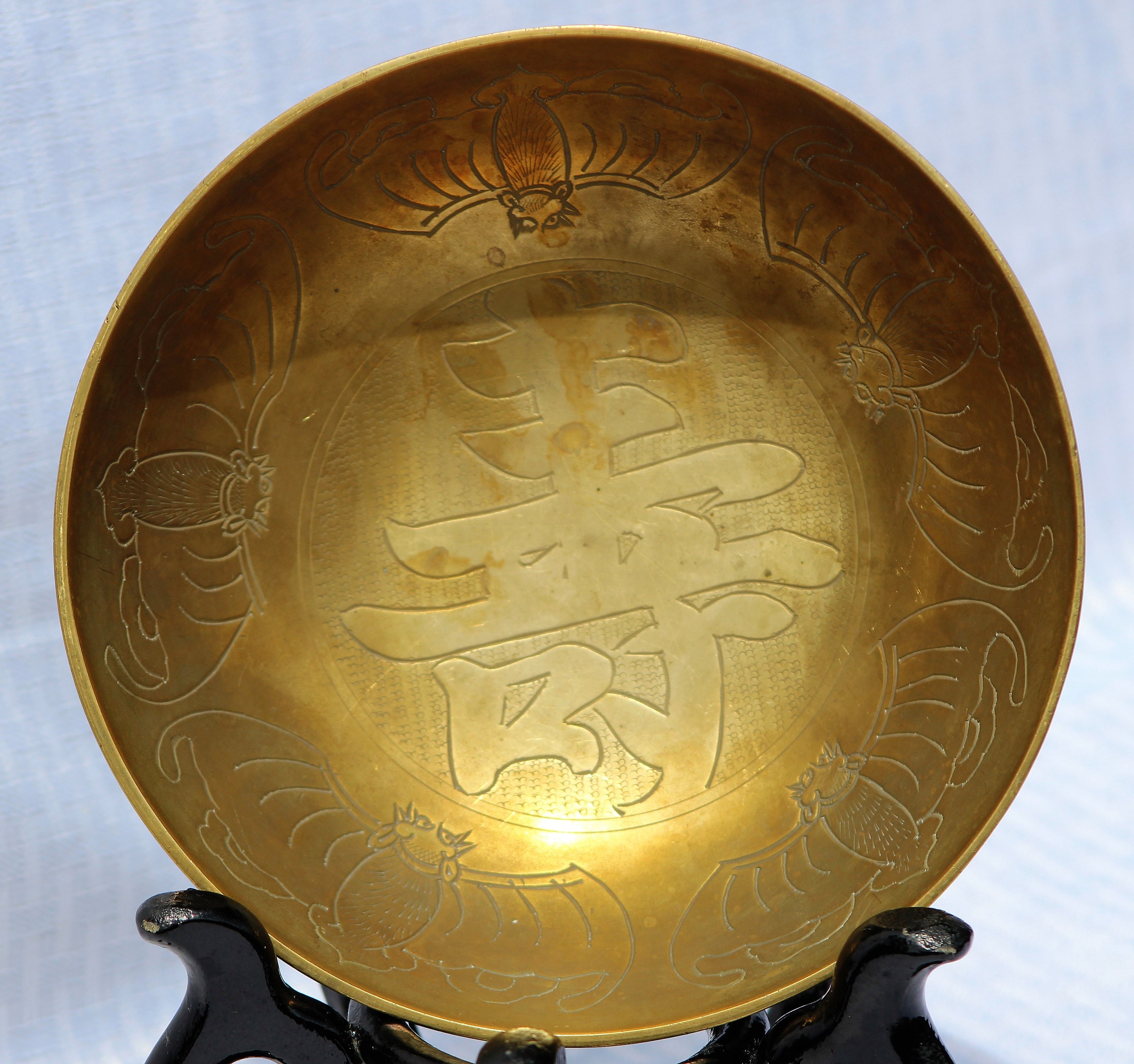 ブラスボウル　ペルシャ BRASS BOWL 14TH CENTURY ブラスボウル ペルシャ BRASS BOWL 14TH CENTURY