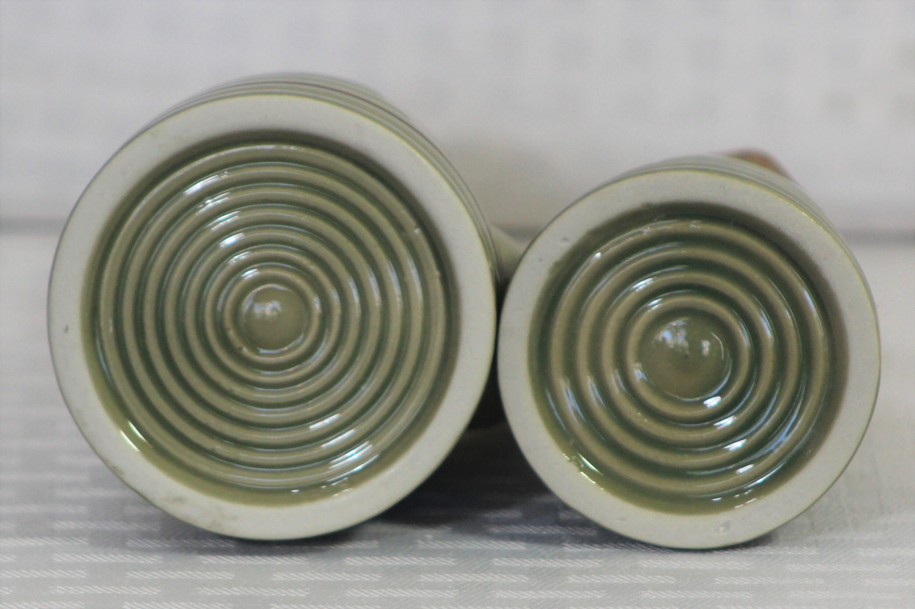 Japanese Cruet Set Oil Vinegar and Soy Sauce Celadon Glaze Etsy