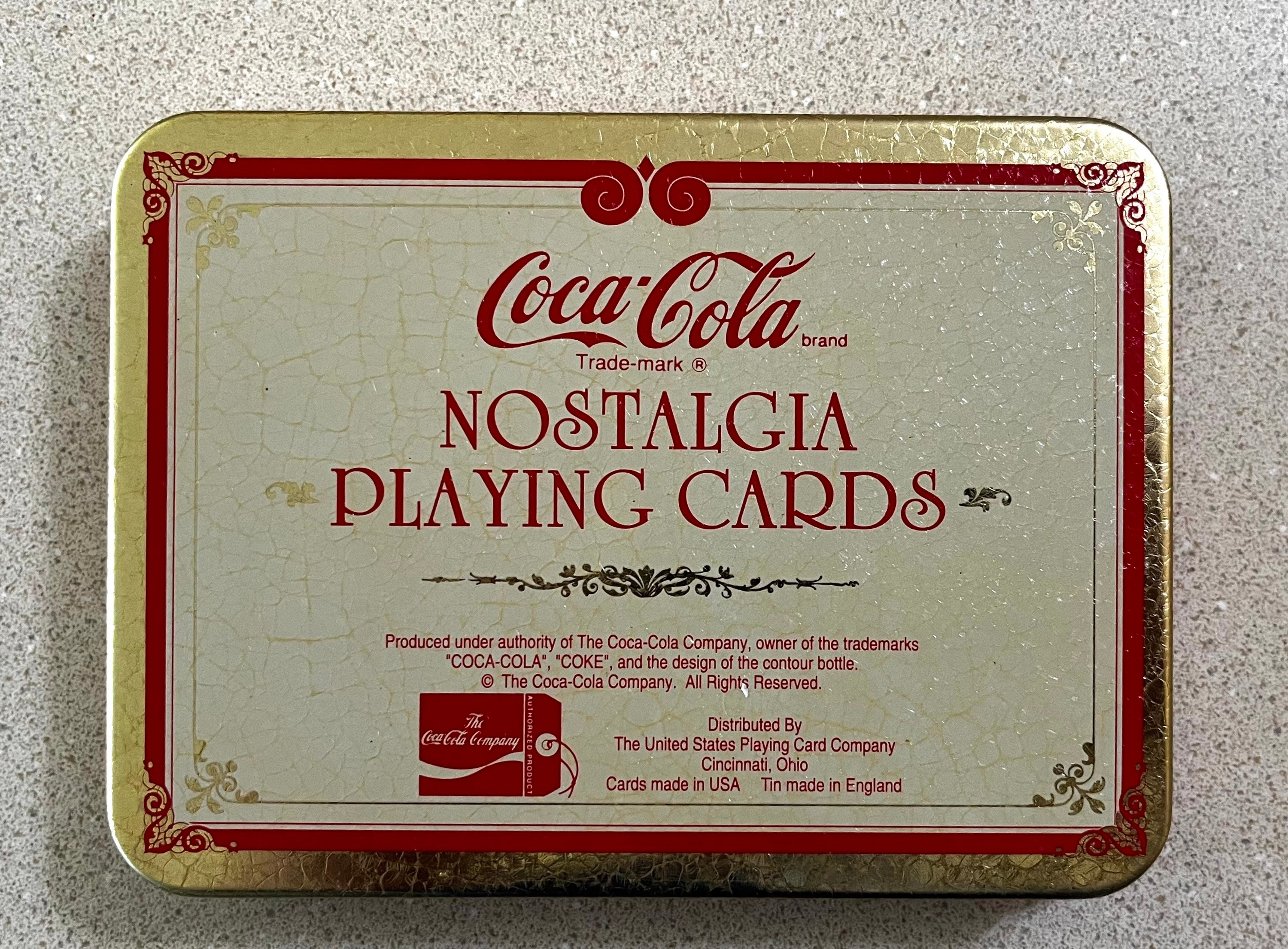 Coca-cola Christmas Playing Cards 1994, Limited Edition, Two Decks