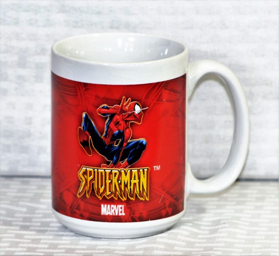 Tasse Spider Man Marvel mug homme araignée bleu rouge - Vaisselle
