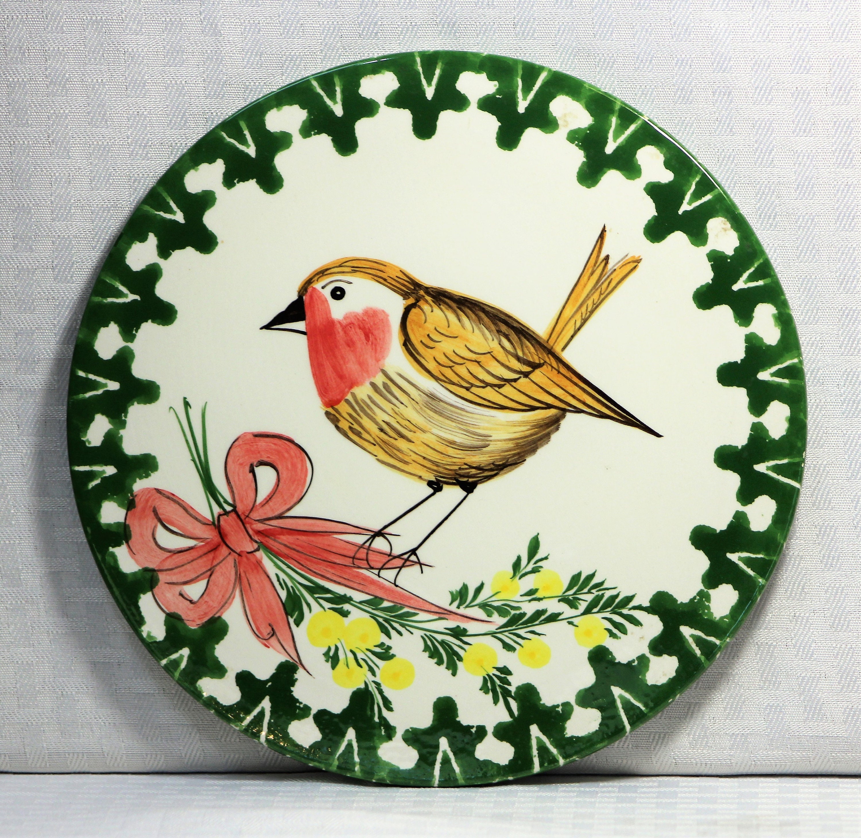 Hand Painted Ceramic Trivet or Pot Holder by Zanolli Italy Etsy