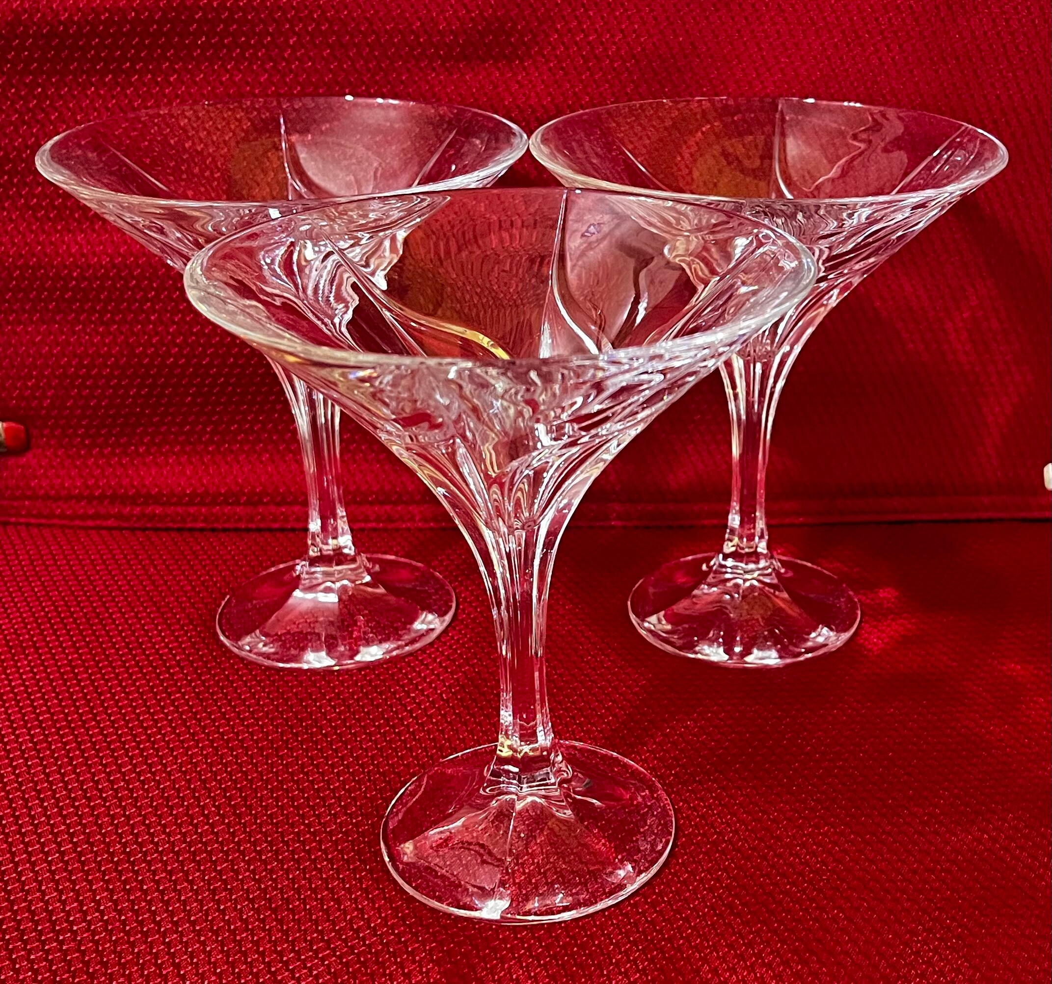 Mikasa Bar/Bat Mitzvah Martini Glasses