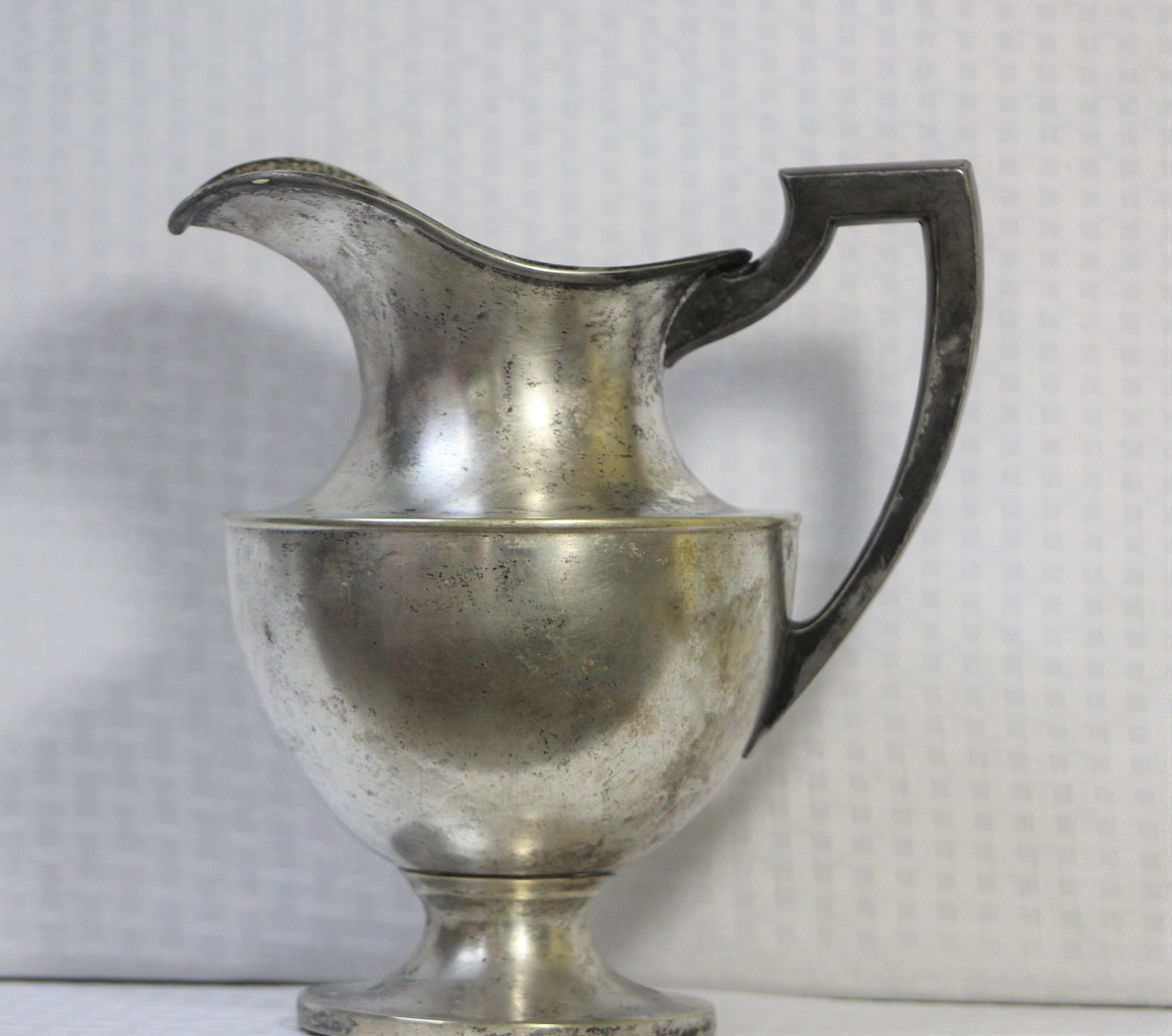 Antique Silver Plated Pitcher by the Forbes Silver Company Etsy