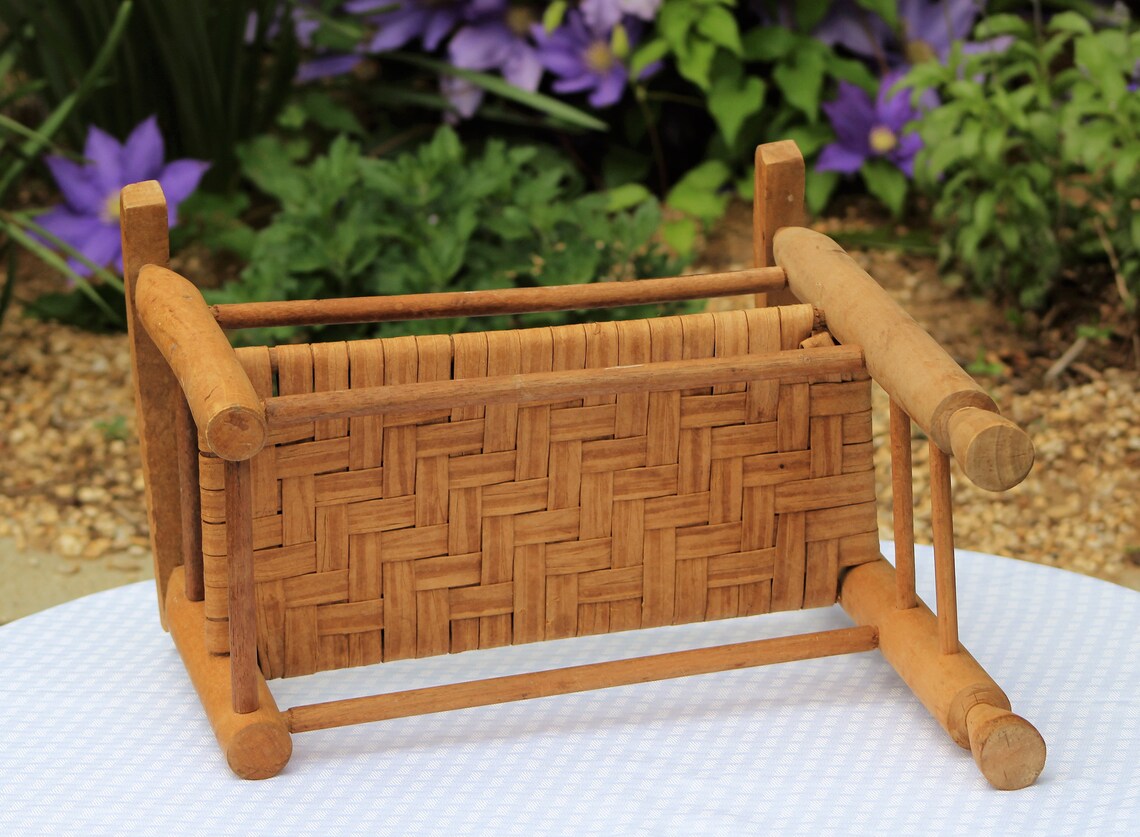you & me rocking doll cradle