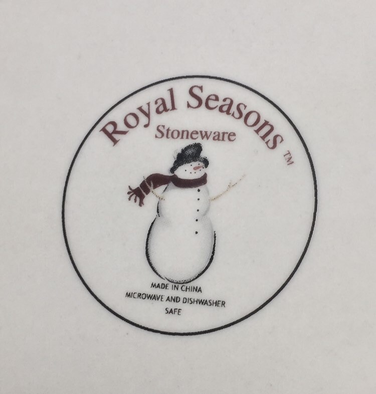 Royal seasons clearance stoneware