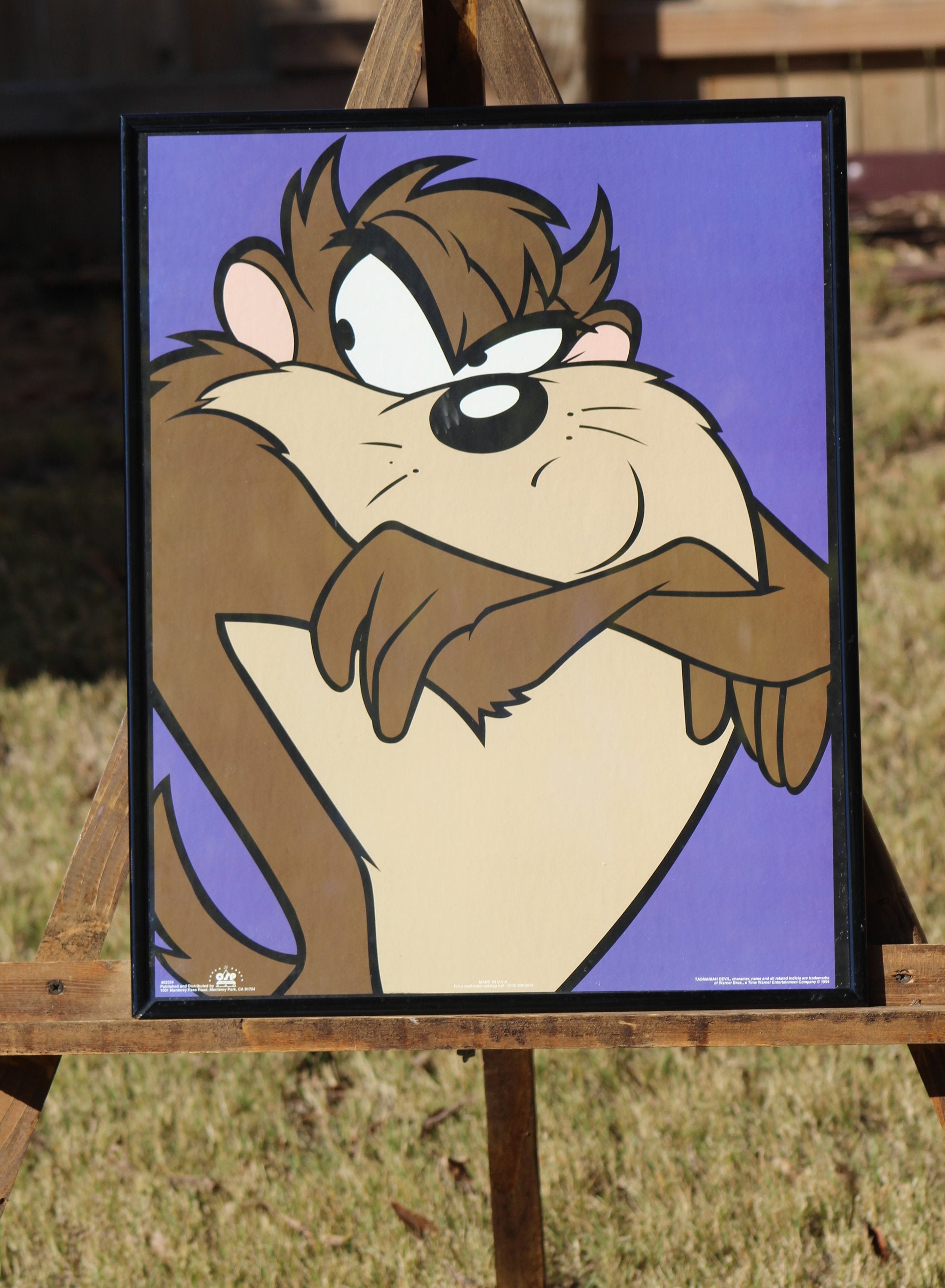 Vintage Tasmanian Devil Poster 1994, 82534, Looney Tunes, Warner Bros,  Printed in USA, OSP, Collectible Poster, Cartoon Character - Etsy Finland