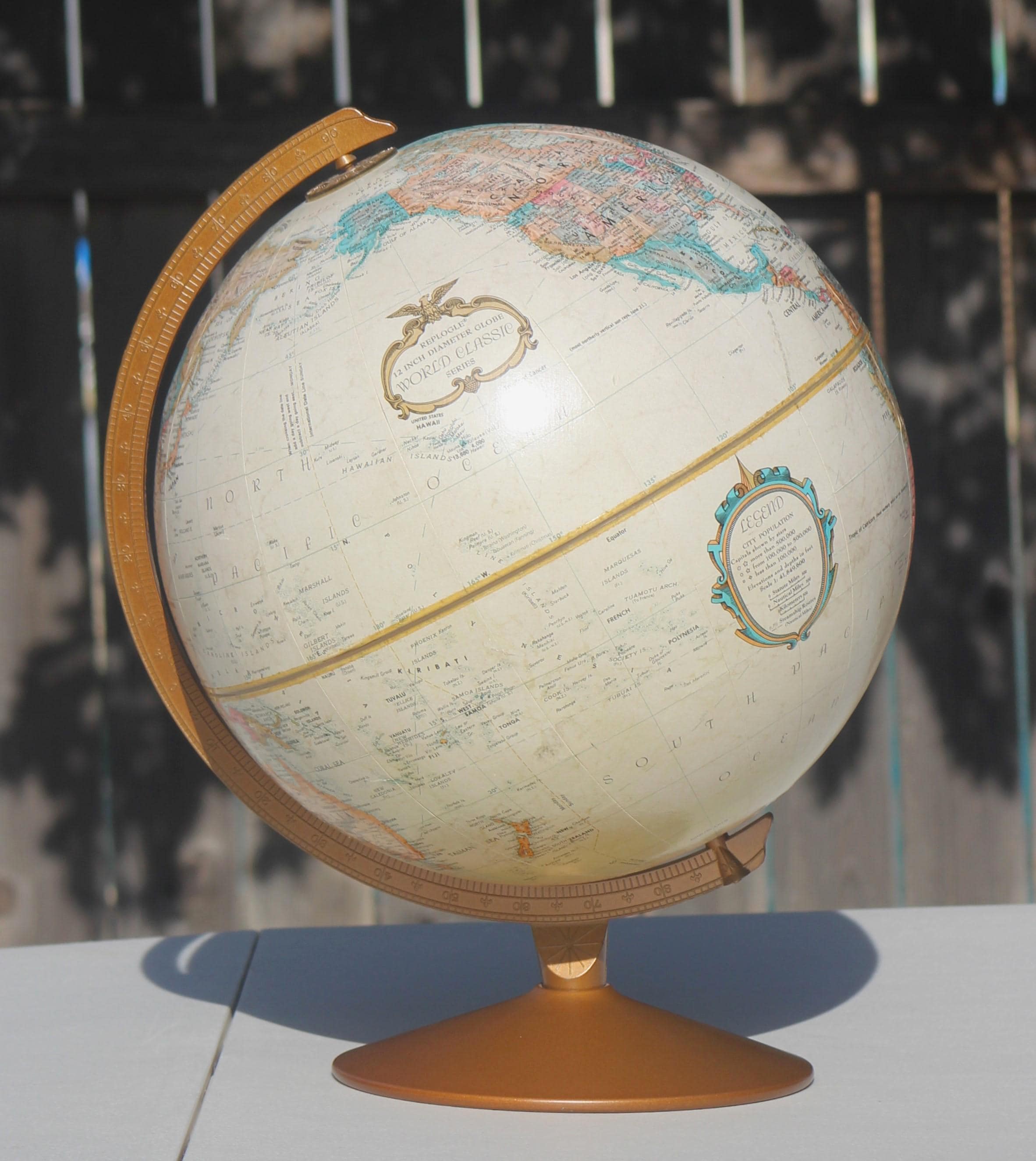 Replogle Globe World Classic Series 12” With USSR, Cartographer