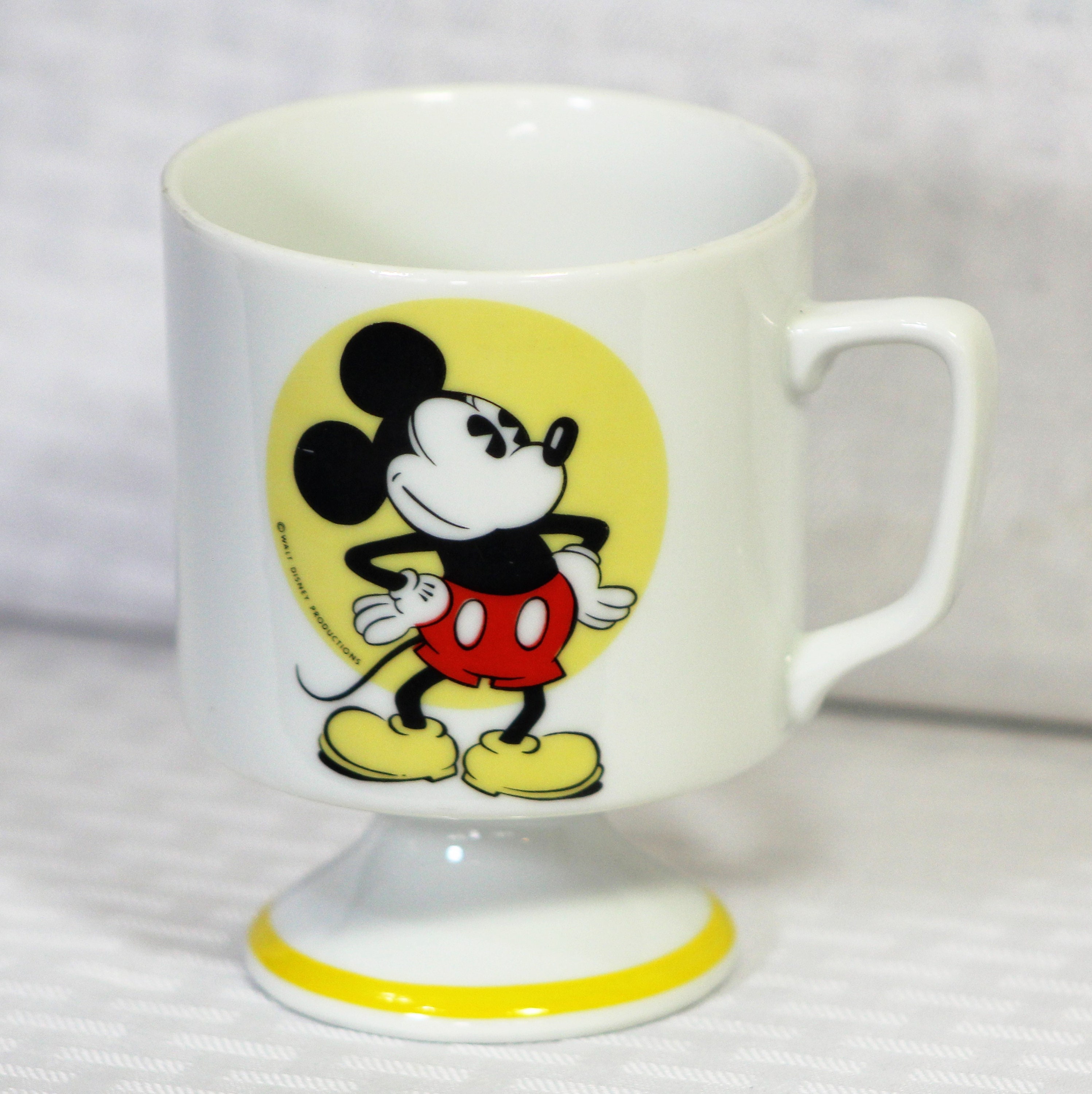 Vintage Walt Disney Mickey Mouse & Friends Parade Coffee Mug Japan