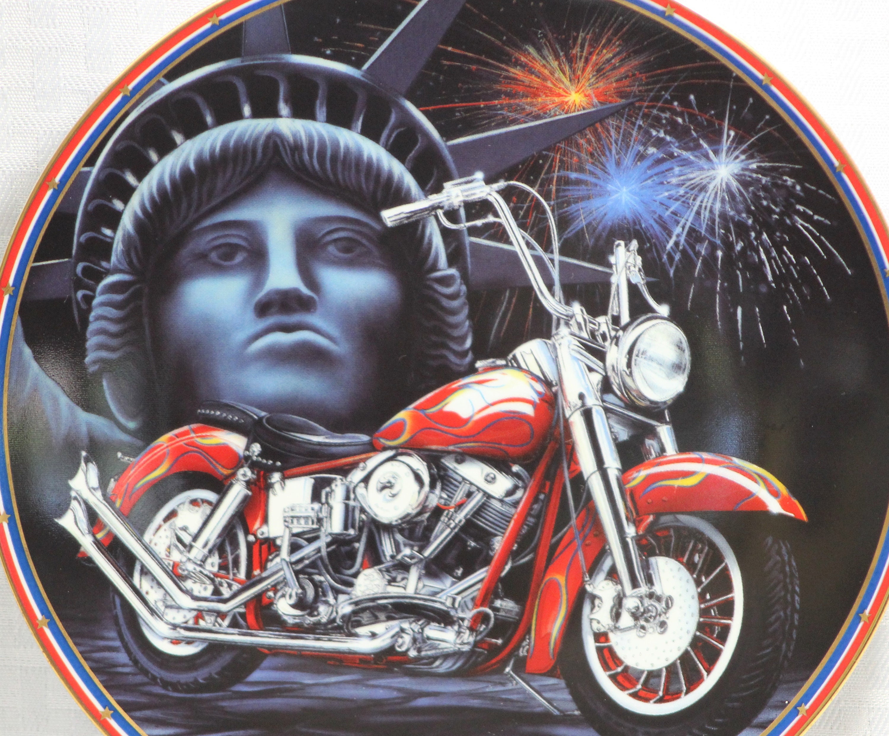 Easyriders 3 Plate Collection, Symbols of Freedom, American Classic ...