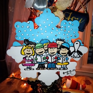 Enfeite de Natal de amendoim