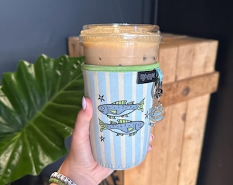 Fisherman Core Neoprene Iced Coffee Sleeve