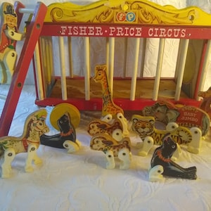 1963 Retro Fischer-Price Circus (Reduced Price)