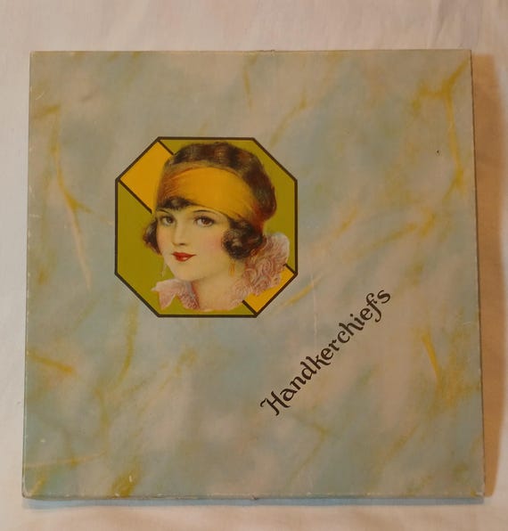 Old Handkerchief Gift Box from 1920-30's