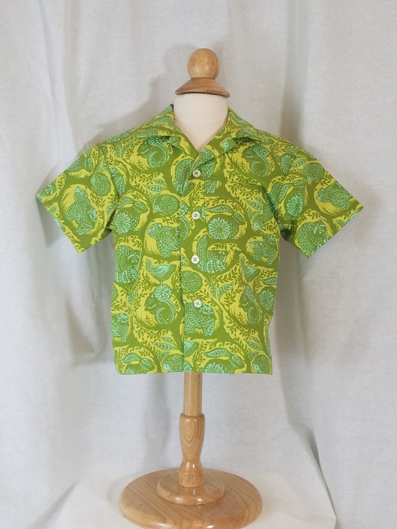 baby boy olive green shirt