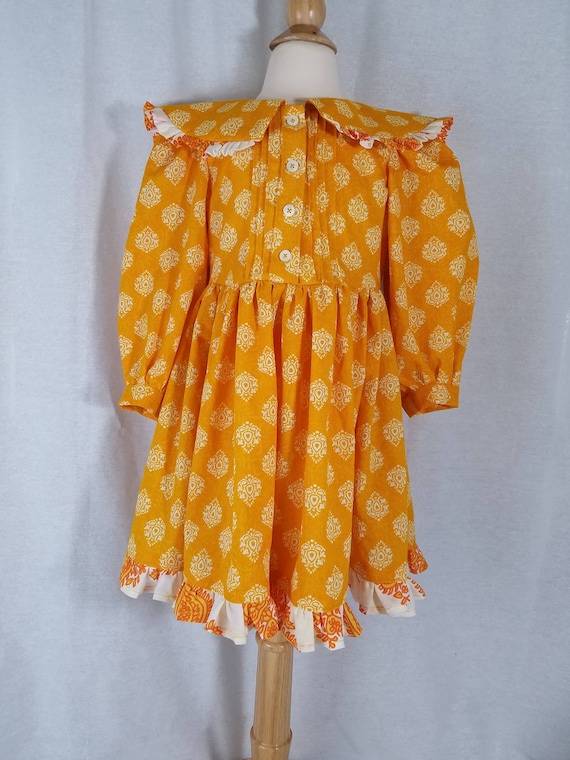 yellow 2t dress