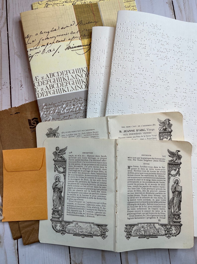 Handgefertigt / Spezialität & / Florentiner Papier Assorted Bundle plus Vintage Tall Style Assorted Große Buchseiten, Collage / Decoupage / Bild 3