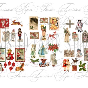 Christmas Fussy Cut Images