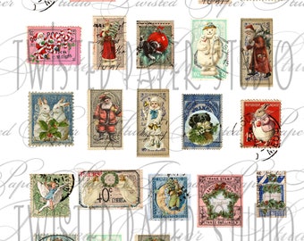 Sweet Candy Christmas Stamps