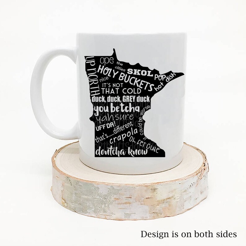 You Betcha Minnesota Slang Coffee Mug Etsy