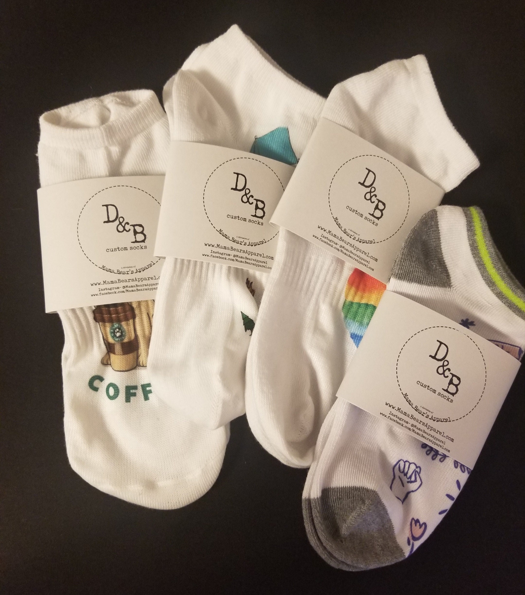 Watercolor Heart Socks / Rainbow Socks / Adult and Youth | Etsy