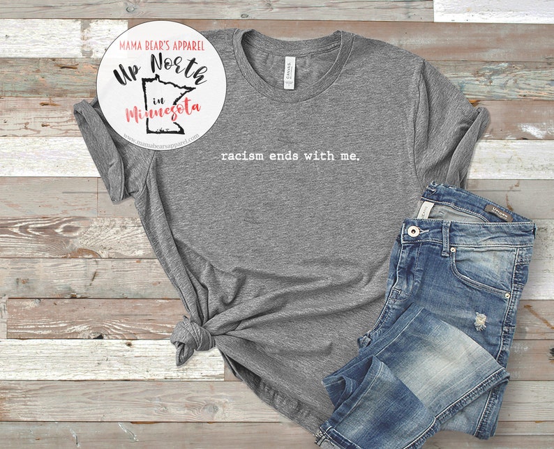 end racism by any means shirt