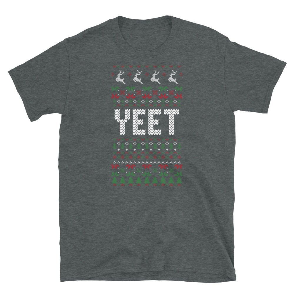 Discover Yeet Ugly Christmas Style Hipster Humor Novelty Gift T-Shirt