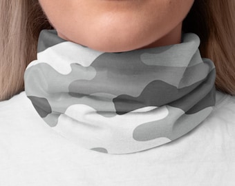 Military Camouflage Fatigues Version 02 Neck Gaiter