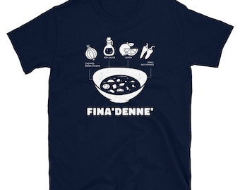 Guam Finadene Finadenne Spicy Soy Sauce Condiment Recipe Short-Sleeve Unisex T-Shirt