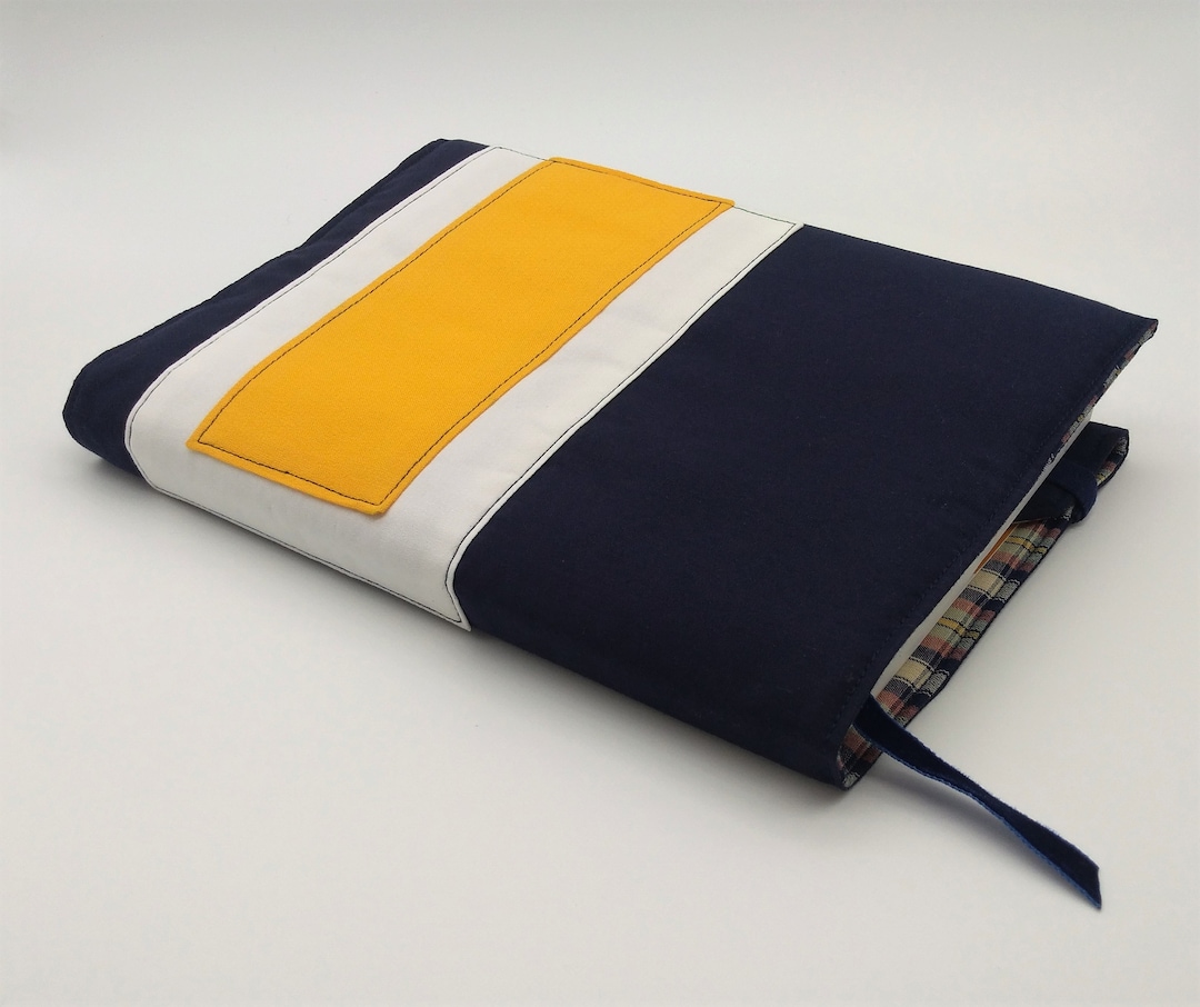 Handmade Book Cover Padded Book Cover Book Protector Jacket Etsy