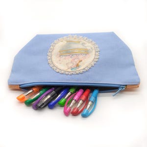 Astuccio per cancelleria per bambine, Astuccio per matite per bambine, Astuccio per matite per bambine, Astuccio per matite per bambine, Borsa per cancelleria in tessuto per bambine, Astuccio per matite per bambini