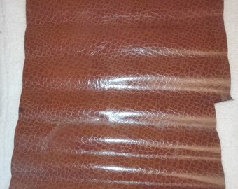 (3) cowhide leather scraps