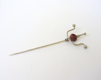 Vintage-Schmuck Brosche Silber Nadel Pin Brosche Vintage Silber Edelstein Brosche