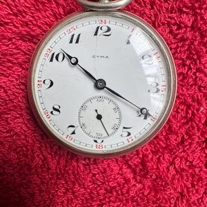 Swiss pocket watch CYMA