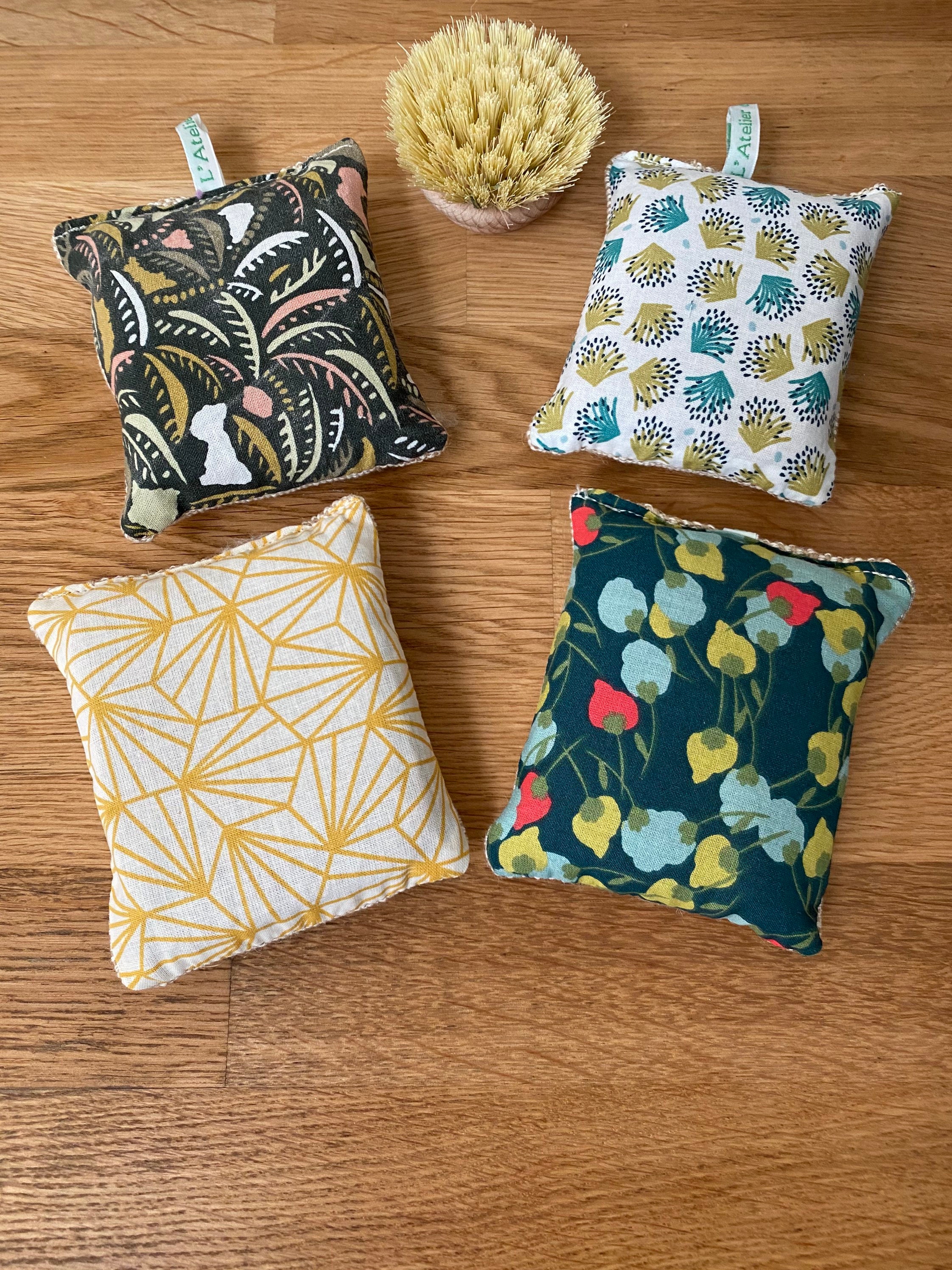 Éponge Lavable et Réutilisable