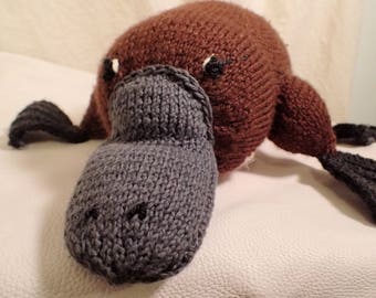 Phoebe das Schnabeltier, mit Muster