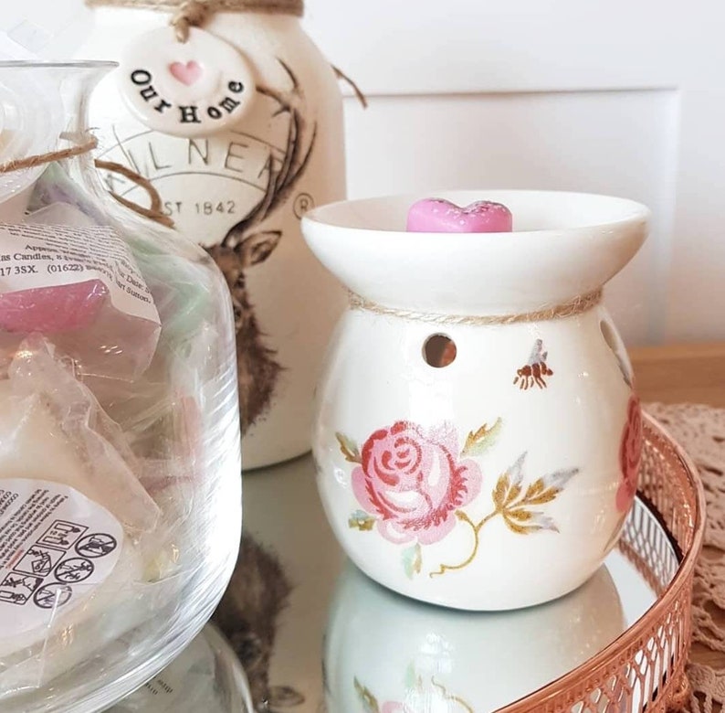 Winter Wonderland Gold Glitter Oil Warmer Burner Christmas