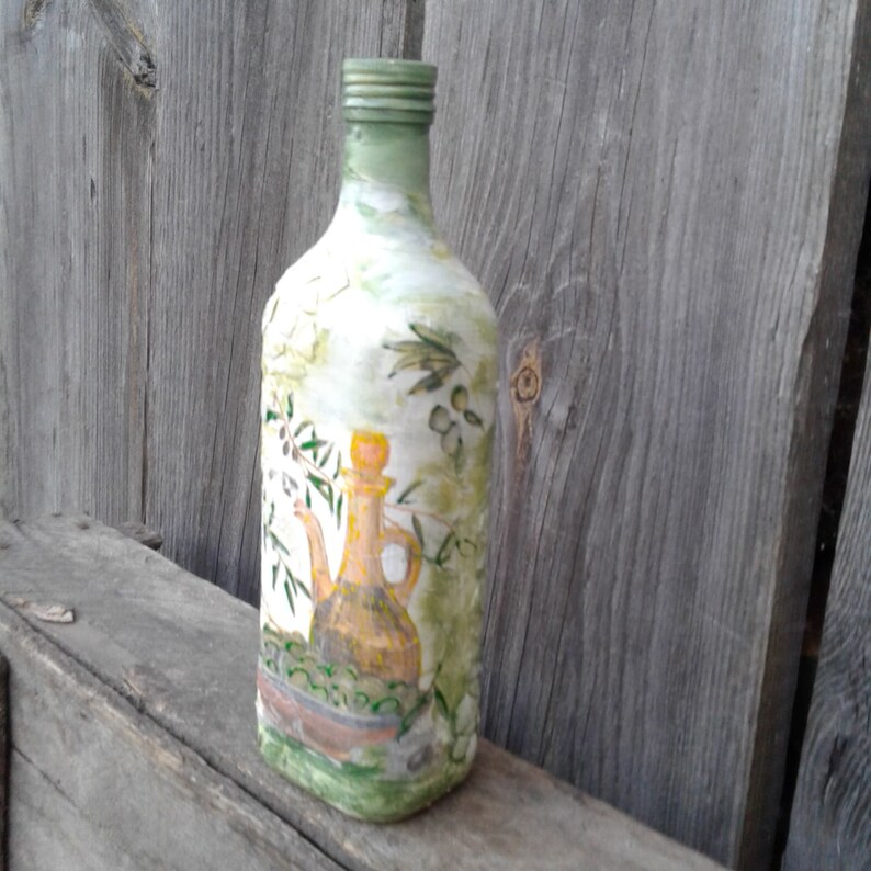 Olive Oil Dispenser Kitchen Decor Italian Olive Oil Bottle Vinegar