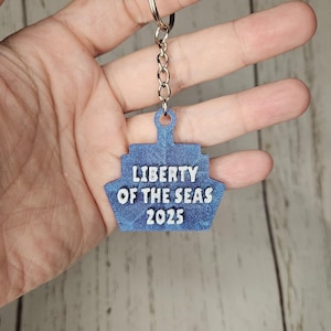 Cruise Keychain with Personalized Tag – Hide & Seek Duck for Cruise Gifts, Door Drops, Fish Extenders, Cruise Accessories