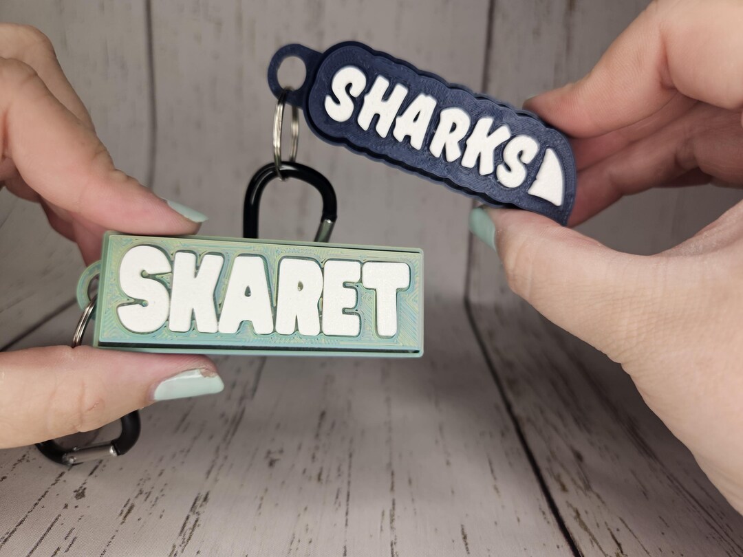 Click Fidget Keychain Custom Personalized Fidget Keychain Clicker: Custom Name Stress Relief Toy - Etsy