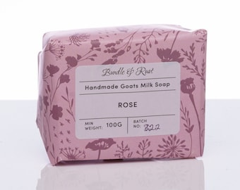 Rose Goats Milk Soap