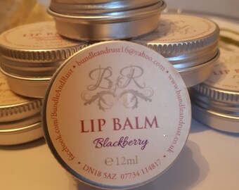 Blackberry lip balm